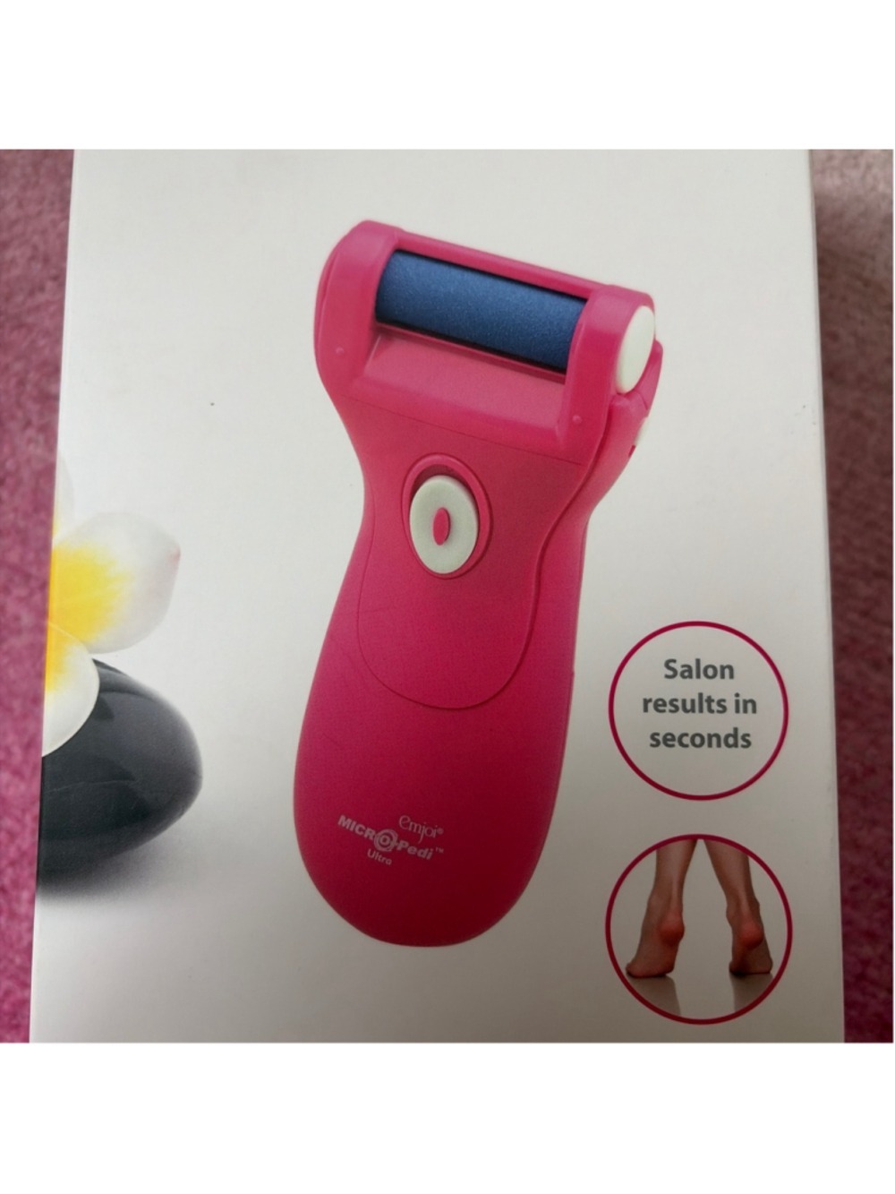 Emjoi Micro Pedi Ultra Foot Callus Remover Pink Blue One Size